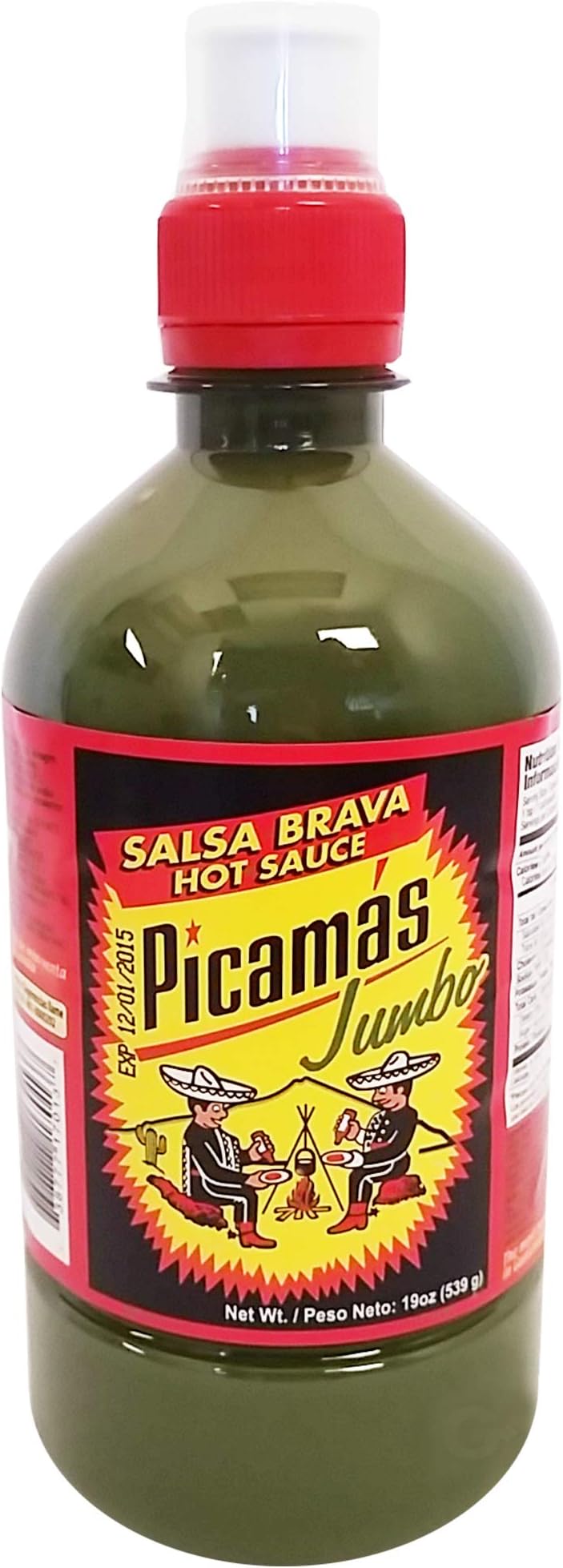 Hot Sauce Jumbo 19oz (Pack of 2 Bottles)