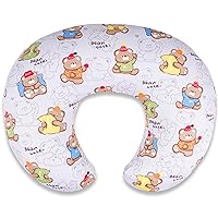 Vista 1 de Almohada de lactancia para bebé, almohada ajustable para alimentación con biberón, esencial para lactancia materna para mamá y bebé más saludable