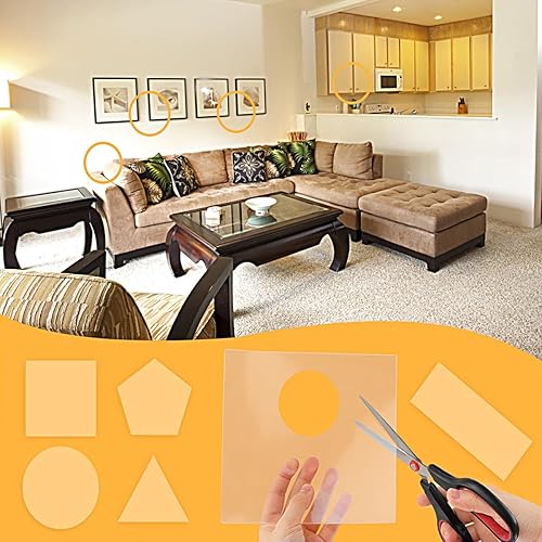 Parachoques cortables para puerta de armario, almohadillas suaves transparentes de alta calidad, almohadillas autoadhesivas fuertes para muebles y