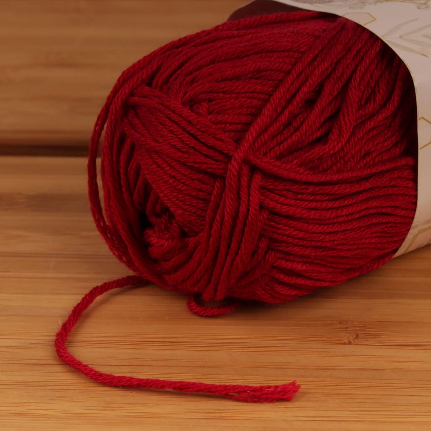 JubileeYarn Bamboo Cotton Sport Yarn - 50g/Skein - Merlot - 8 Skeins