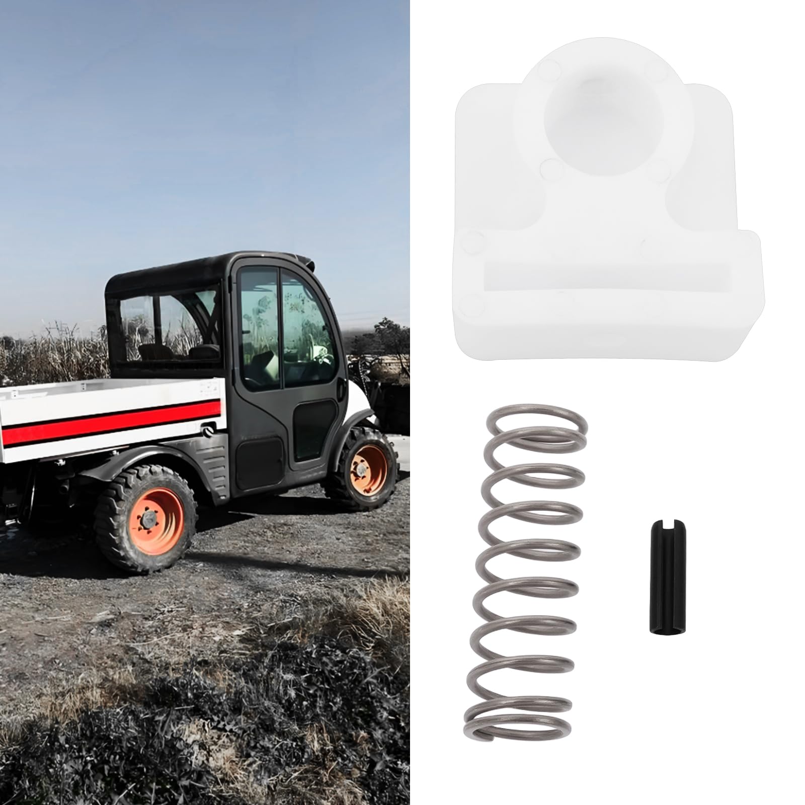 LT Easiyl Pedal Stop Repair Kit Replacement Part 6563148 14J2512 6702430 Compatible with Bobcat 730 731 732 741 742 743 751 - Image 4