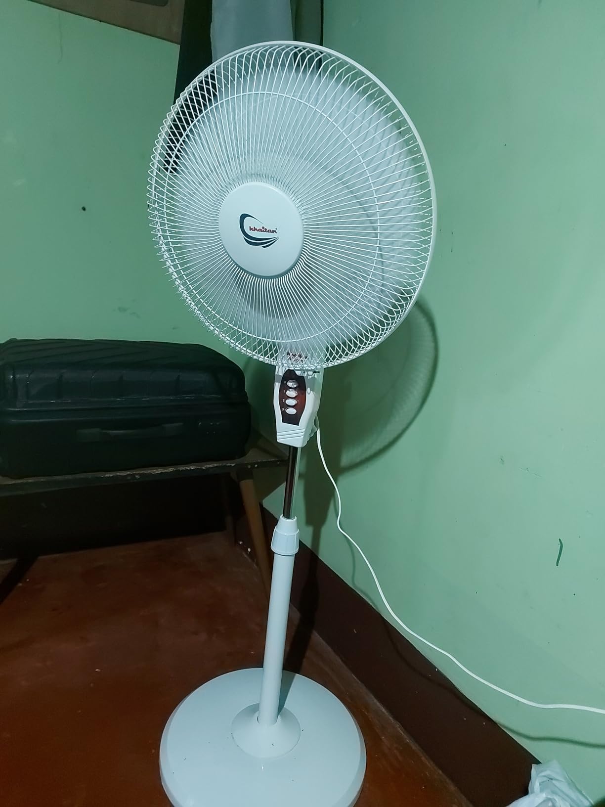 Buy Khaitan 400 MM Magma Pedestal Fan HiSpeed & Portable With