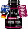 AEURA LeberREVITAL - Leber Komplex Mariendistel Artischocken Kapseln hochdosiert Leber Kur Cholin
