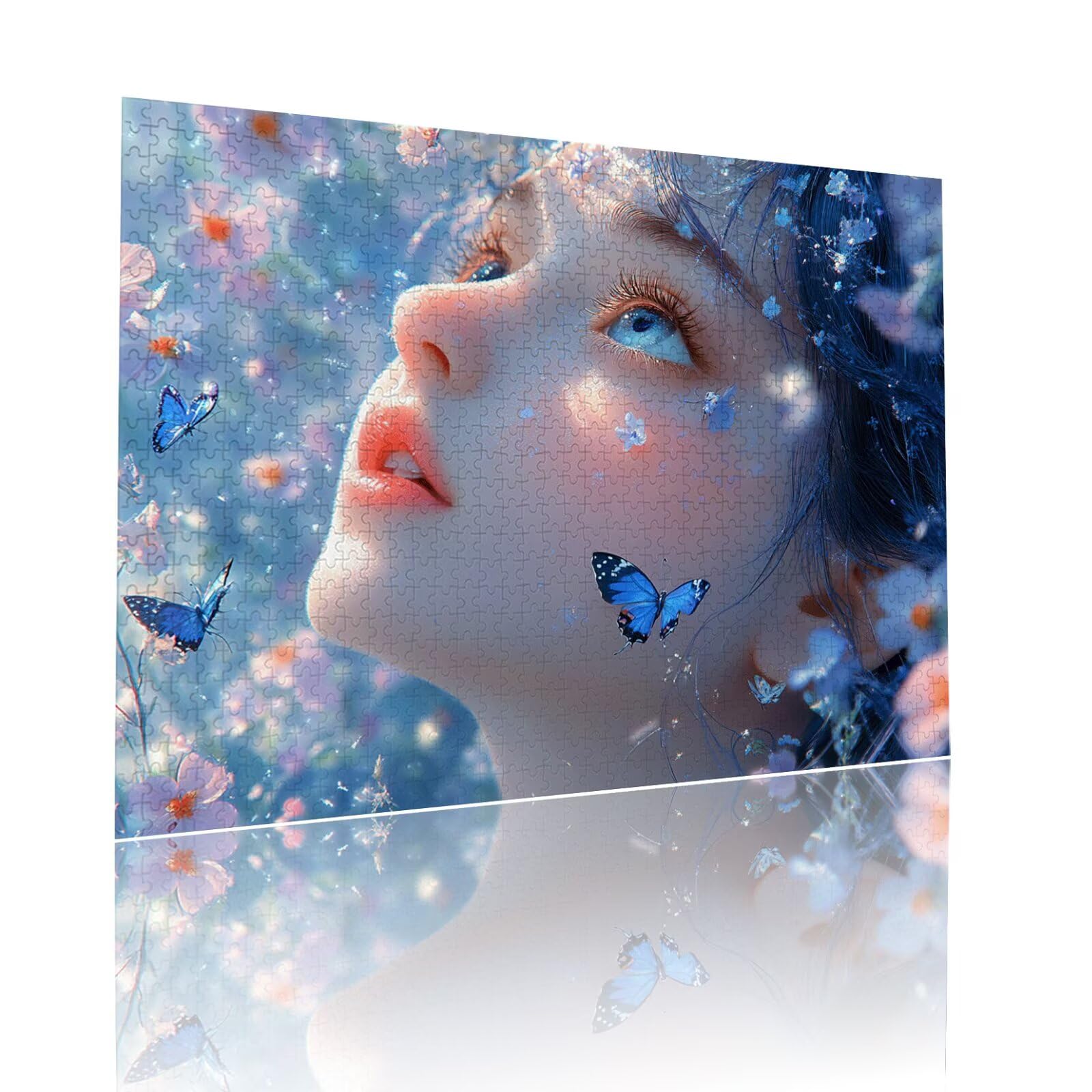 Puzzle Erwachsene 2000 Teile Mädchen Schmetterling Educa Jigsaw für Kinder ab 8 Jahren Mädchen Jungen, Erwachsene Impossible Klassische Puzzles, Anspruchsvoll Spielspaß, Als Geschenke 70x99cm t-766