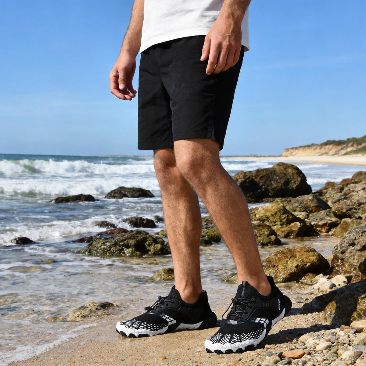 Hike Breathable Barefoot Shoes Water Shoes Mens Women Quick Dry Aqua Outdoor Sports for Swim Pool Beach Surf Lightweight and Comfortable