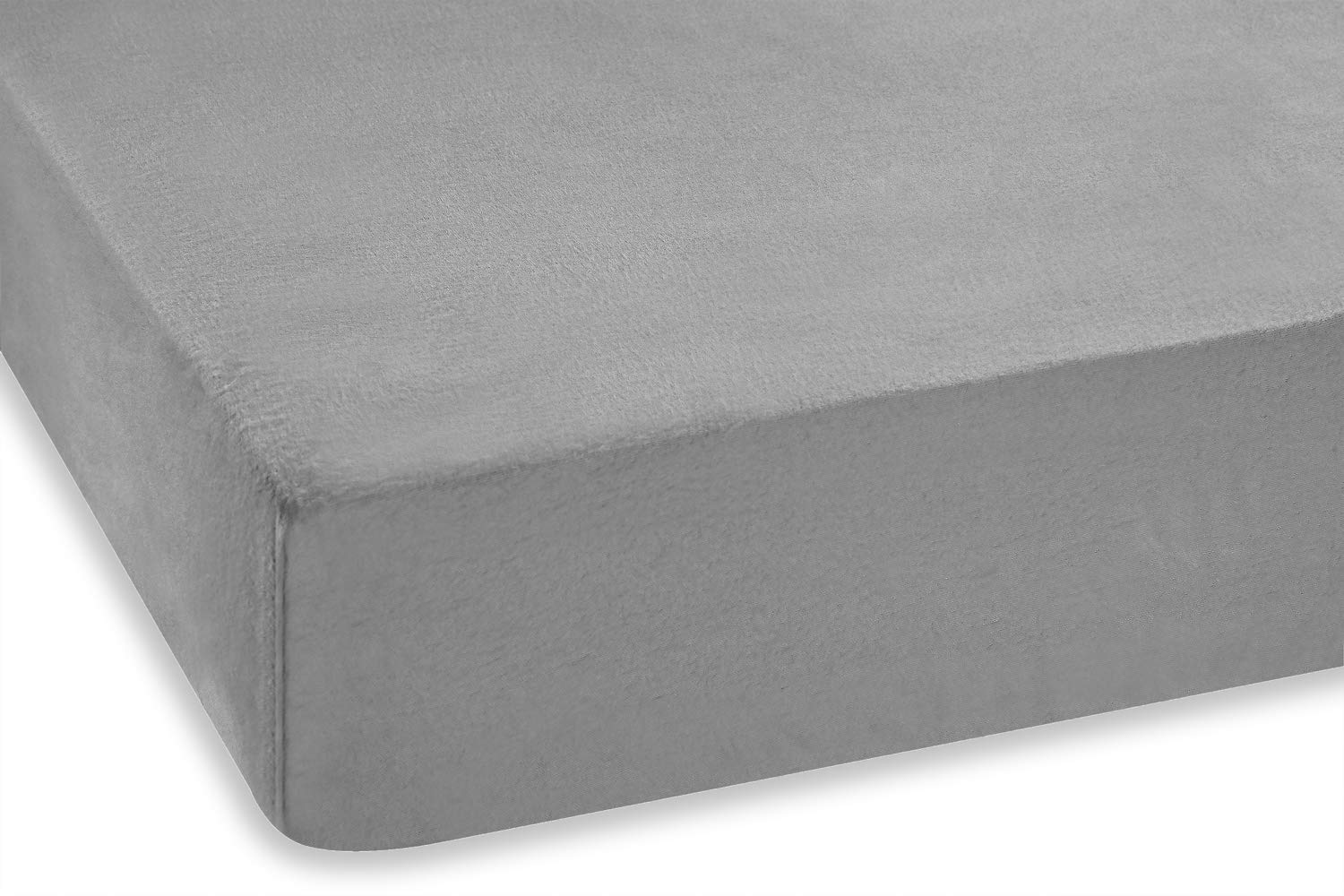 SETEX Fitted Sheet, Gray, 200 x 90cm - Image 2