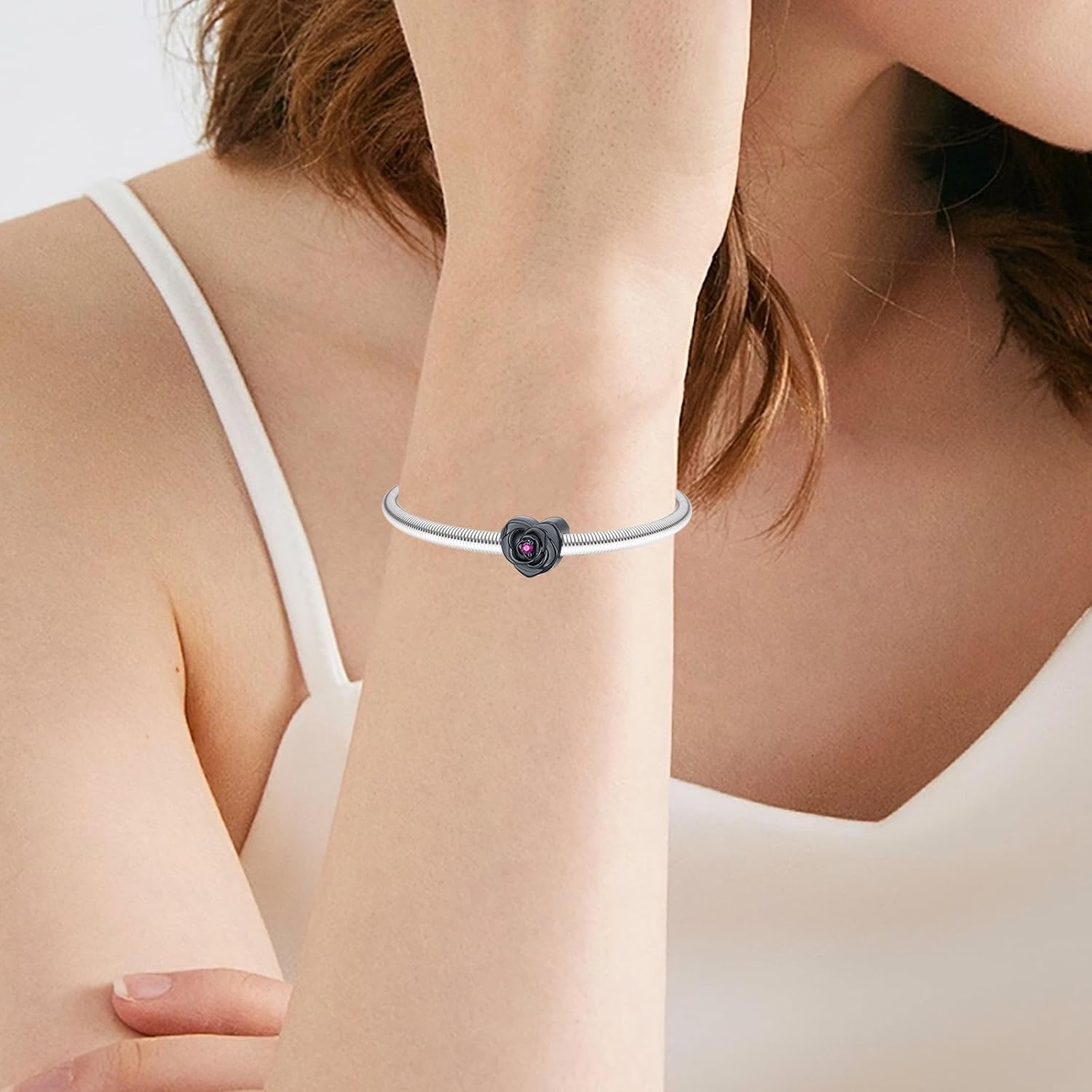 925 Sterling Silver Halloween Charms for Bracelets and Necklaces Pendant Jewelry Women's Bead Charms for Women - Image 3