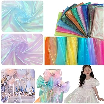 Amazon | オーガンジー 生地 オーロラ チュール 幅150cm 長さ1.8