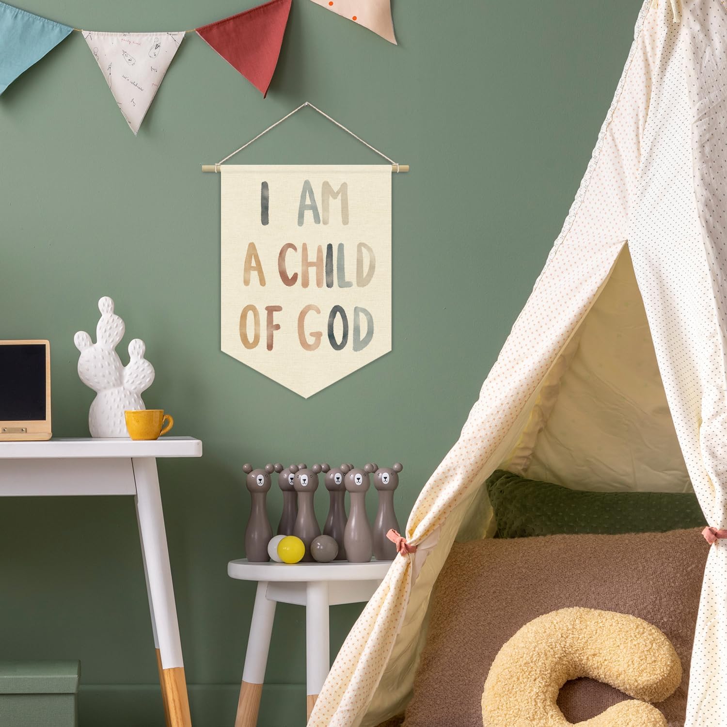 Homeschool Decor I Am A Child Of God Banner