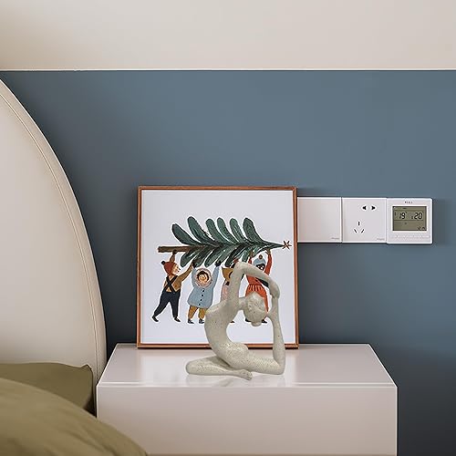 Miniatura 4 de Estatuas de yoga para decoración de habitación, escultura de decoración de mesa zen para accesorios de meditación, pequeñas figuras estéticas para