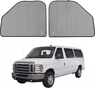 Living in a Bubble Insulated Windshield Cover for Ford Econoline E-Series