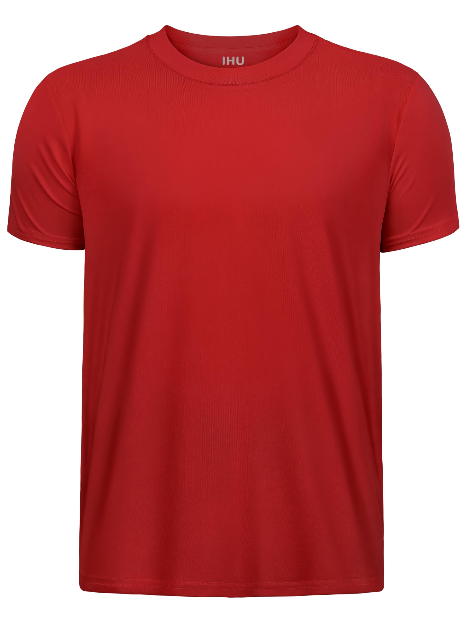 IHU Boys Neon Shirts Dry Fit UPF50+ Kids Short Sleeve Rash Guard for Girls