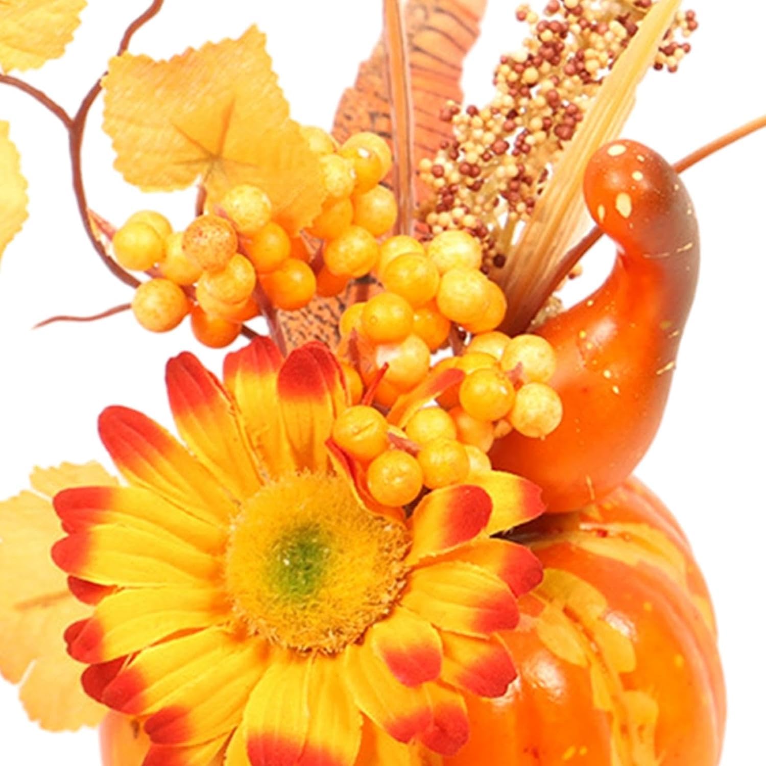 KODORIA Simulation Foam Pumpkins Artificial Pumpkins Ornament Pumpkin Photography Table Props for Thanksgiving Autumn Home Party Decor - A