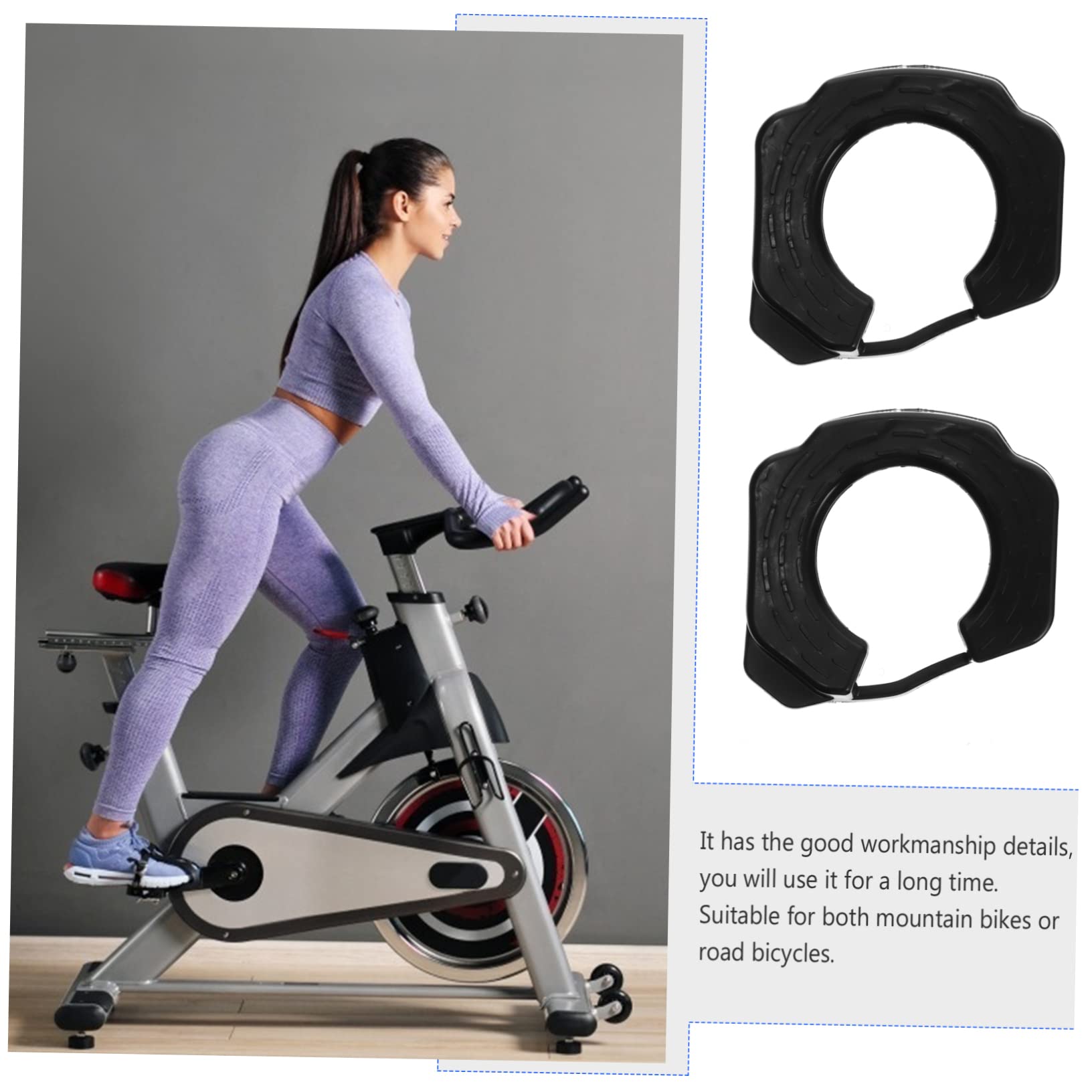 BESPORTBLE 3paia Copertura Protettiva Per Tacchetti Da Bici Di Resistente e Comoda Compatibile Con Pedali Clipless Accessorio Per Biciclette Per Maggiore Efficienza e Sicurezza Durante La