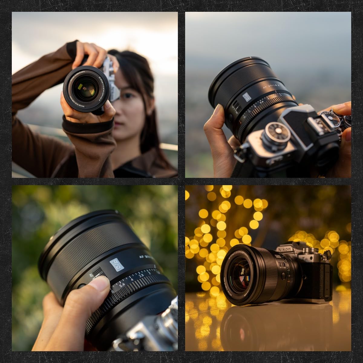 Viltrox 27mm F1.2 Pro Obiettivo autofocus, compatibile con fotocamere mirrorless Nikon Z-Mount APS-C Z30 Zfc Z50, anche modelli Z7 Z6 Z5 Z6II Z7II Z8 Z9 con impostazione APS-C