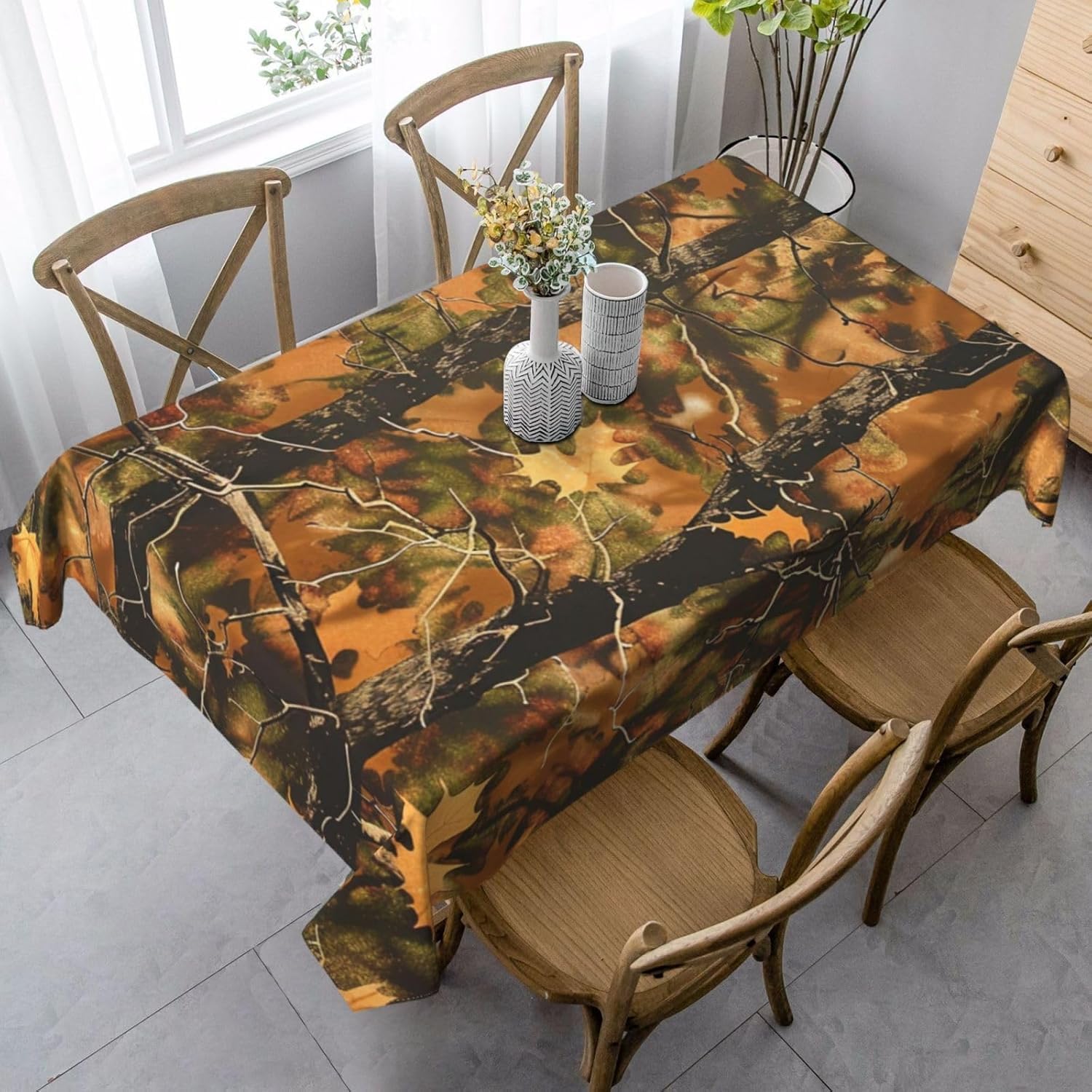 Nappe de table Arbre pour jardin extérieur et repas festifs d'anniversaire