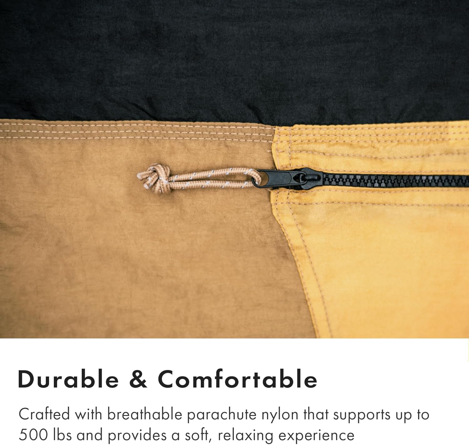 WHTE MOSS Suparpine I Hammock for Camping with Straps Included (Sand, Single)