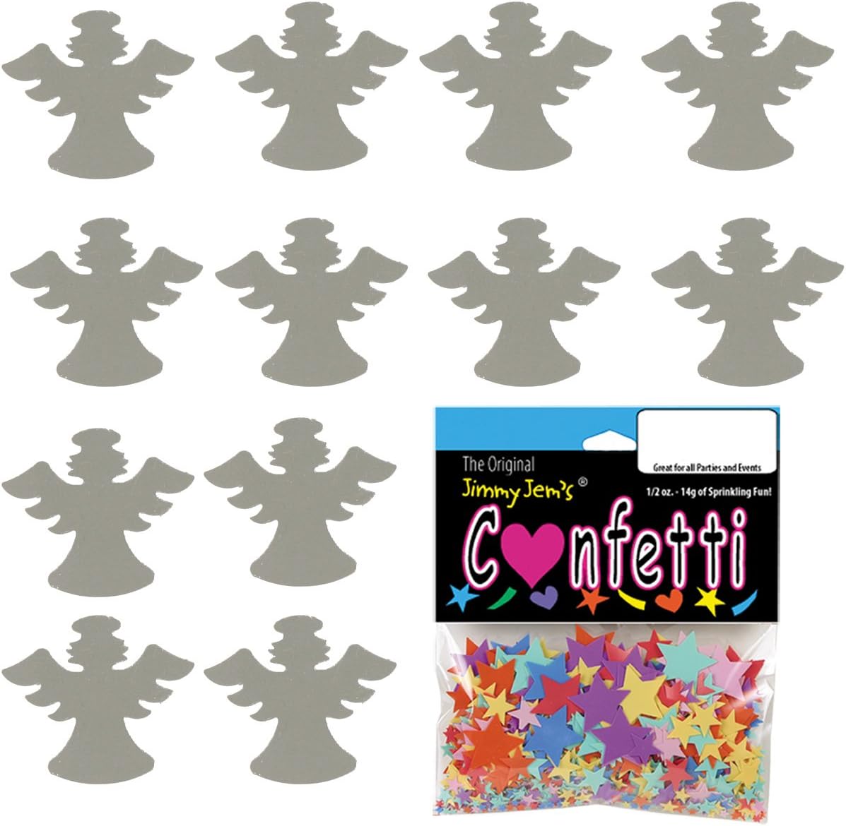Confetti Angel w/Halo Silver - Retail Pack #9546 QS0 image 3
