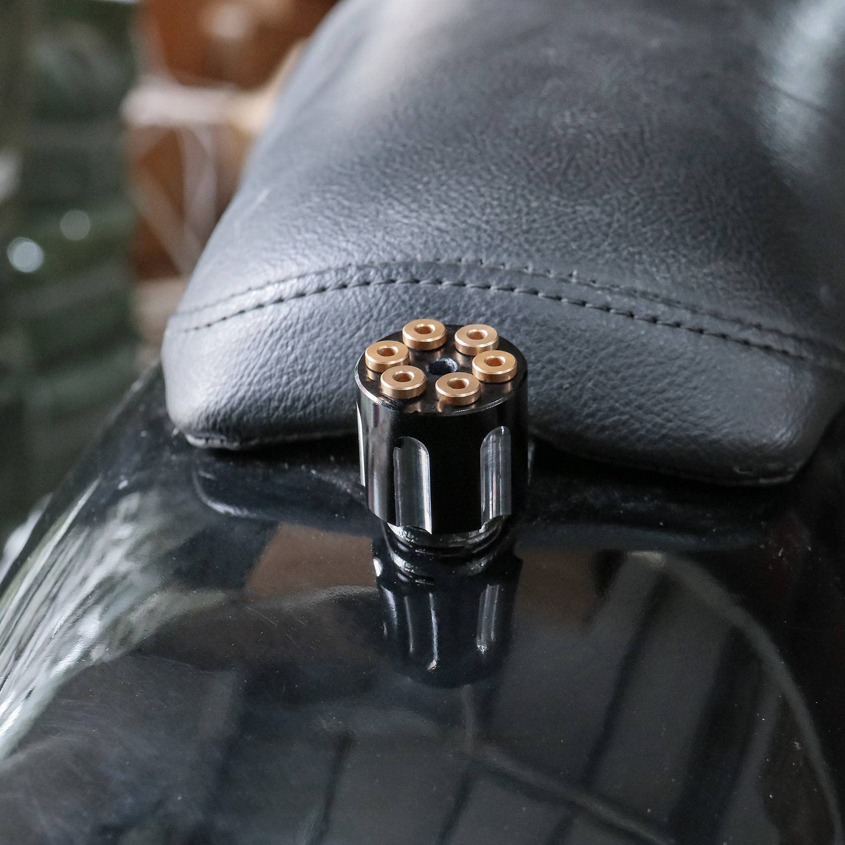 Harley Kotflügelsitzmuttern-Set 1/4-20 - Für Sportster, Fat Bob & Andere Modelle