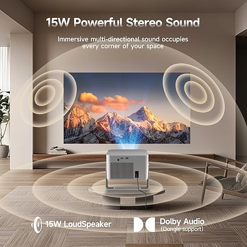 Miniatura 6 de proyector inteligente (Google TV)