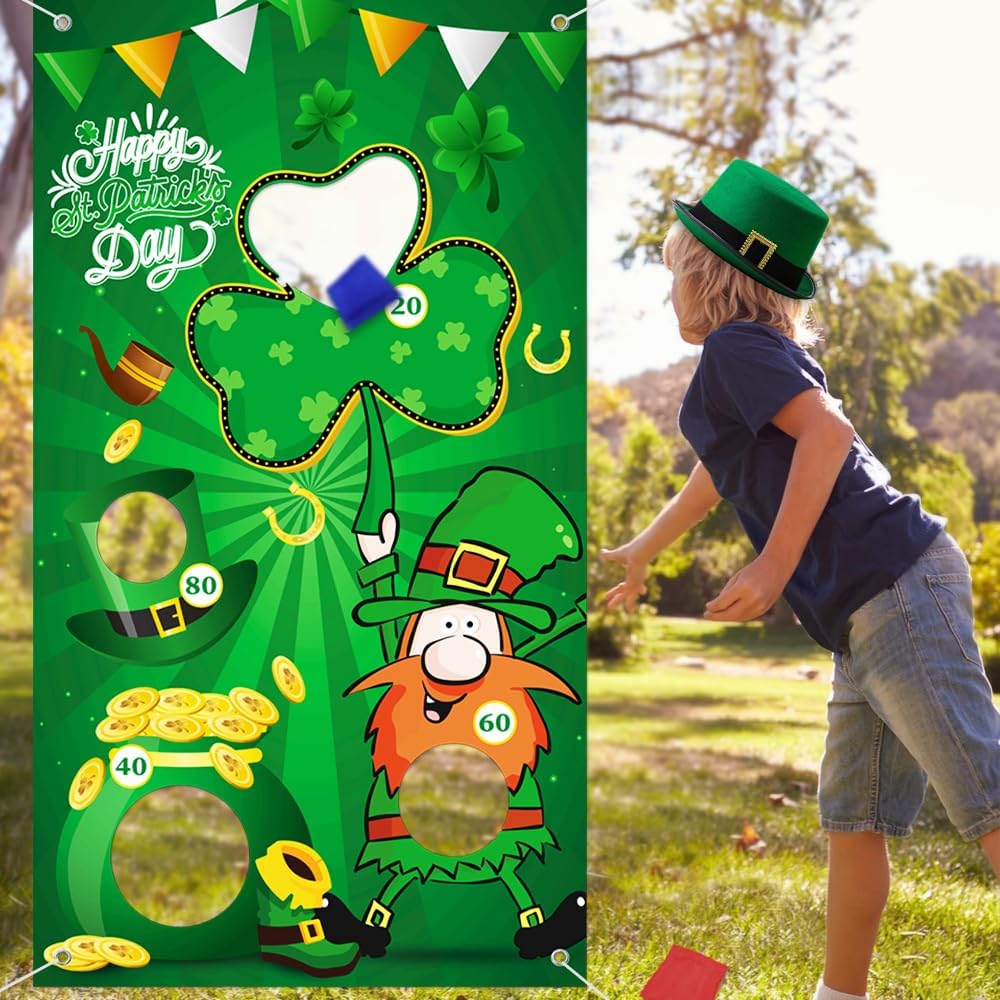 St. Patrick's Day Bean Bag Toss Game St. Patrick's Day