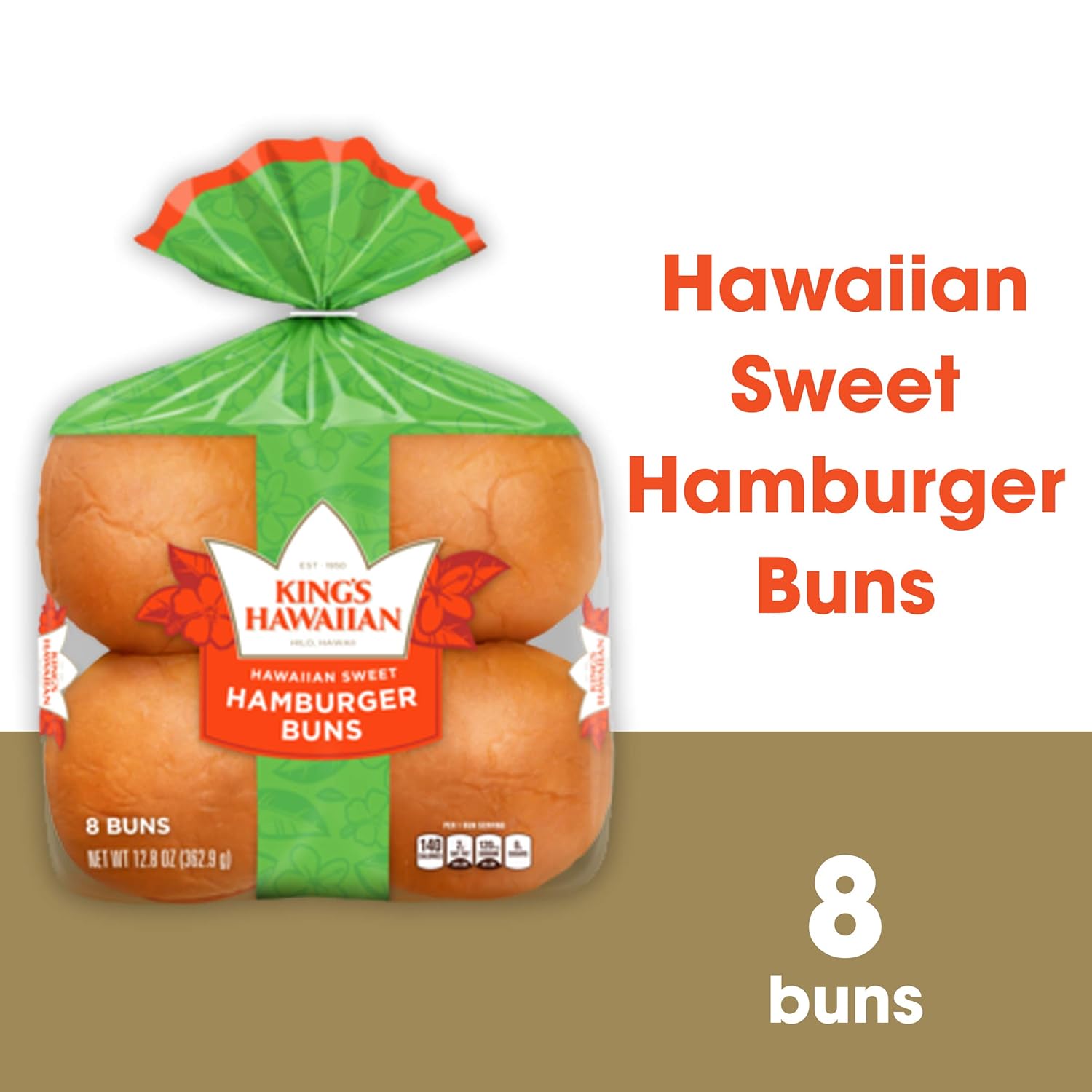 KING’S HAWAIIAN Ultimate Party Variety Pack, 1 Pack Sliced Hawaiian Sweet Bread, 1 Pack Hawaiian Sweet Hamburger Buns, 1 Pack Original Hawaiian Sweet Rolls, (3 CT Variety Pack)