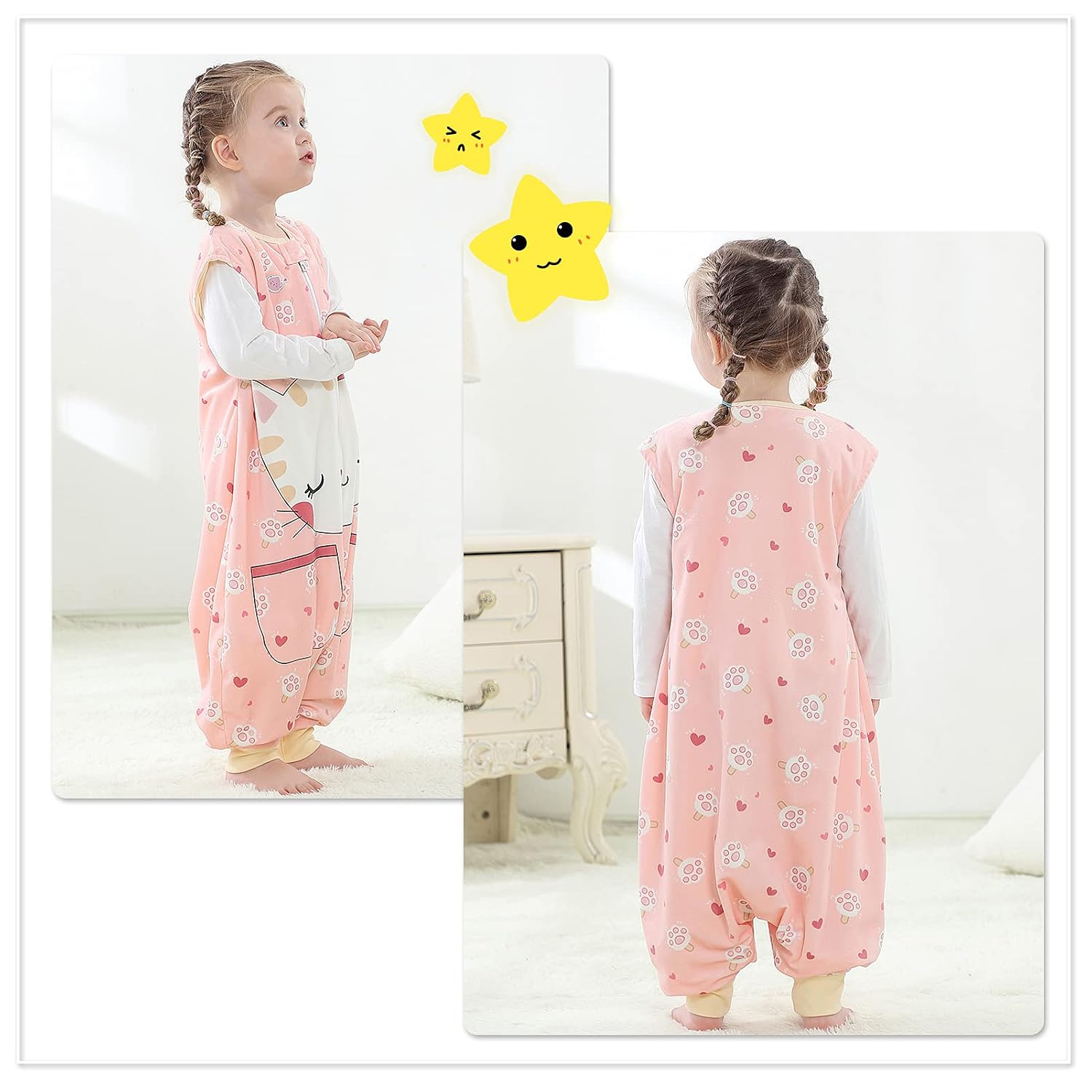 Big Kids Sleepsack Lightweight Knit Wearable Blanket