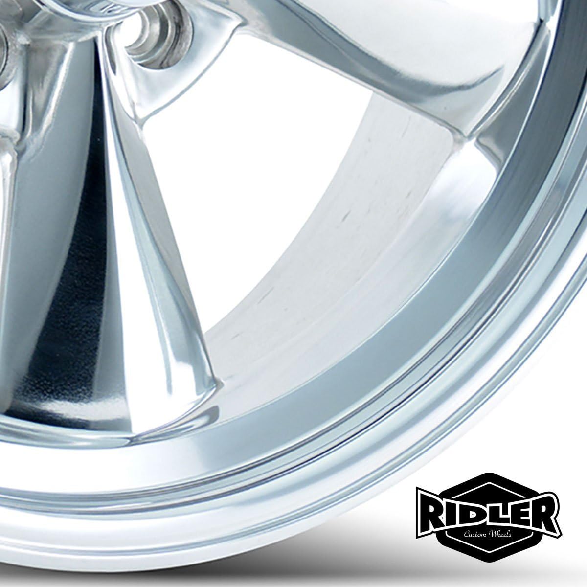 Ridler 675 Polished Wheel (17x8"/5x120.65mm)