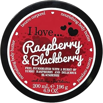 I LOVEBody Butter, Raspberry & Blackberry, 200 ml