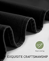 Vista 6 de Syntus Delantal ajustable con 2 bolsillos, delantales de cocina para mujeres, hombres, chef