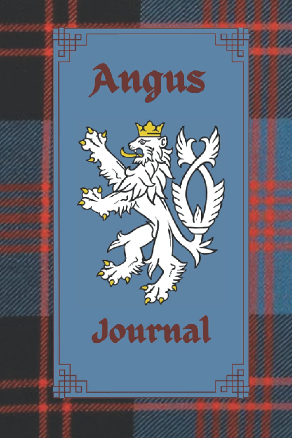 Angus Journal: Scottish Surname Tartan Journal, 120 pages, 6 x 9 inches, gifts for Scottish heritage enthusiast