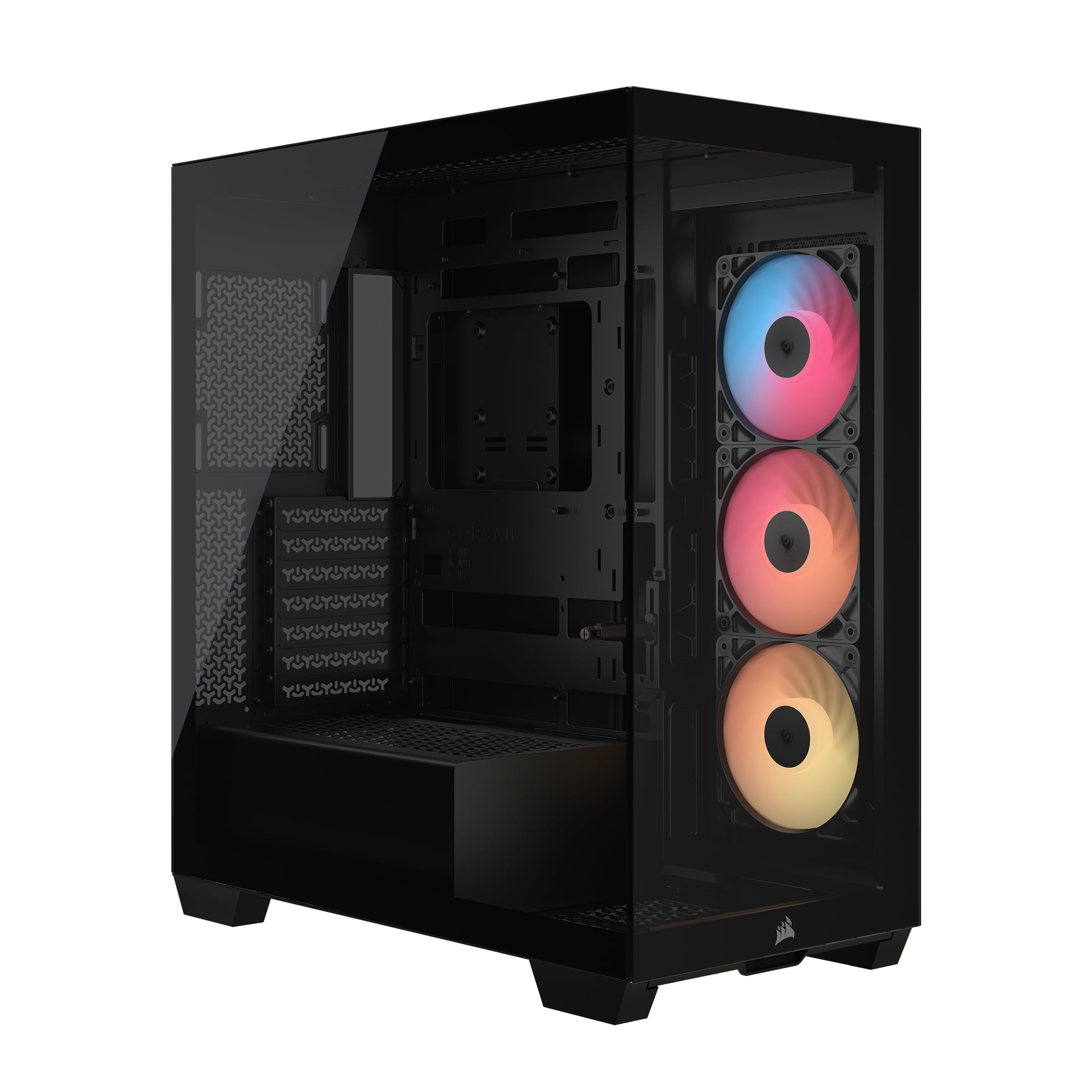 PCケース(自作PC用) Corsair 3500X RS-R ARGB Amazon.com: CORSAIR 3500X RS-R ARGB Mid-Tower PC Case – 3X Pre
