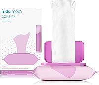 Frida Mom Witch Hazel Cooling Perineal Pads for Postpartum Recovery | Full-Length Liners Speed Healing Reduce Swelling 24ct