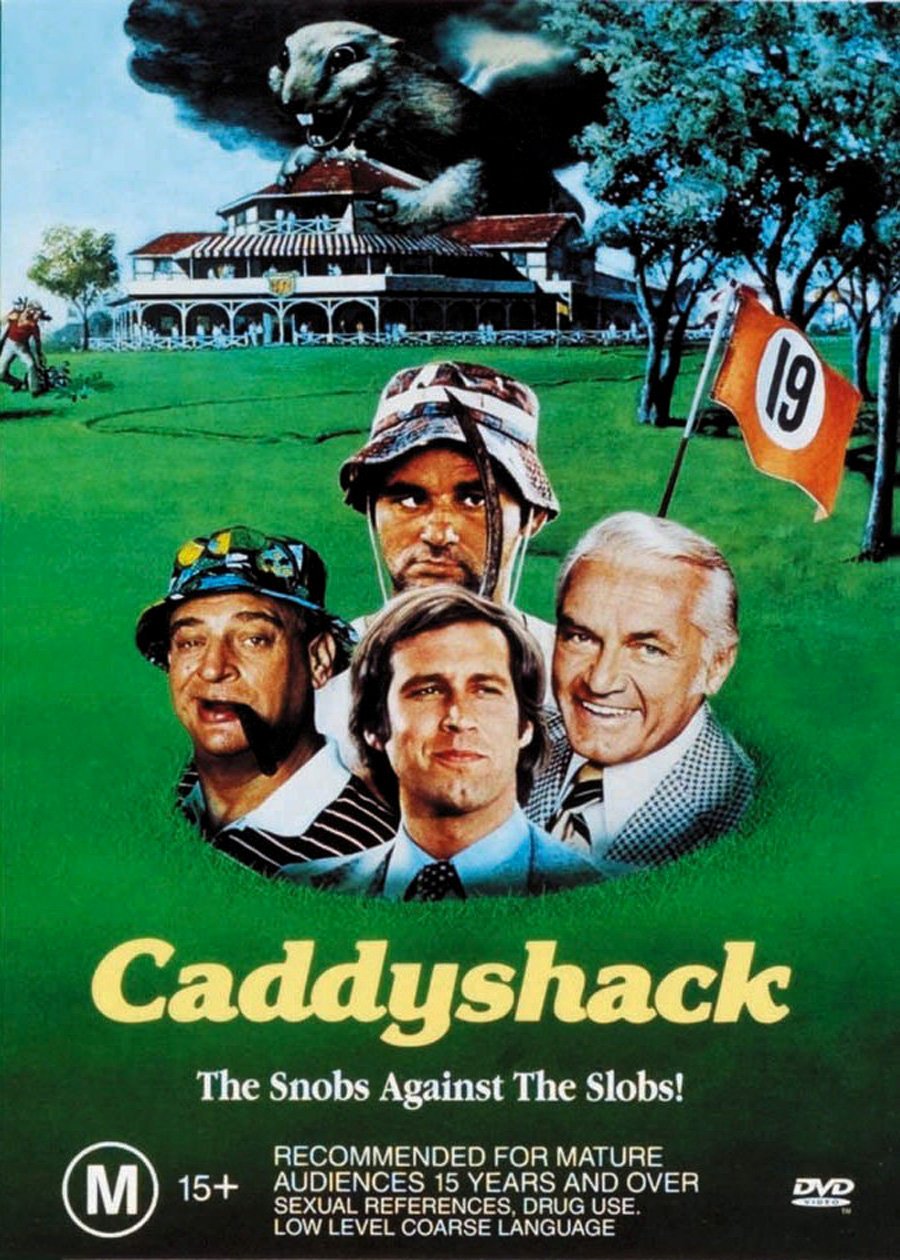 Caddyshack DVD soluciona tus noches aburridas con comedia clásica europea