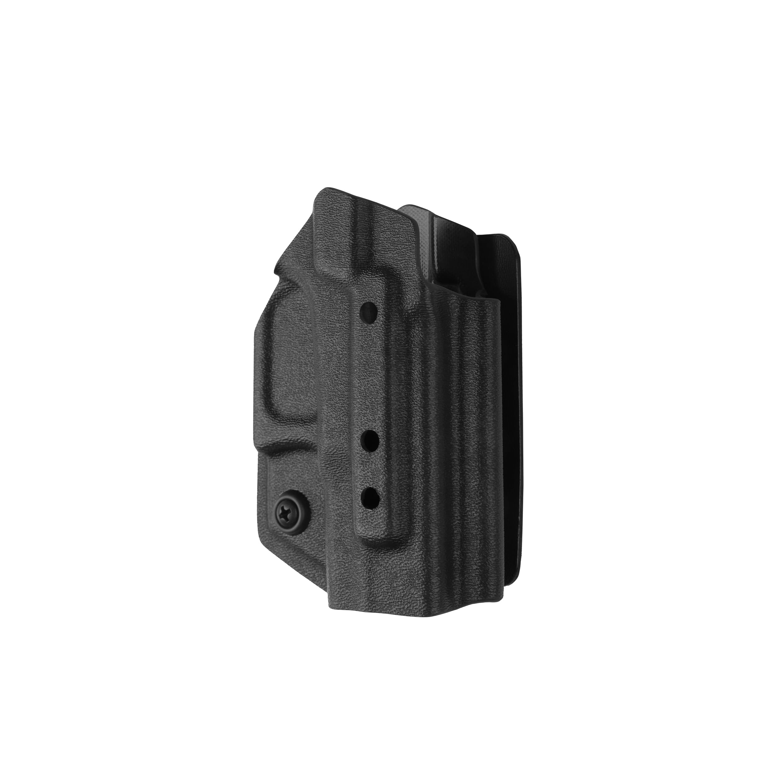 945 Industries Kydex Holster for Glock 43/43x/43MOS/48/48MOS (Optics Ready) Hook and Loop Attachment Panel for Conceal Carry Bags/Ambidextrous