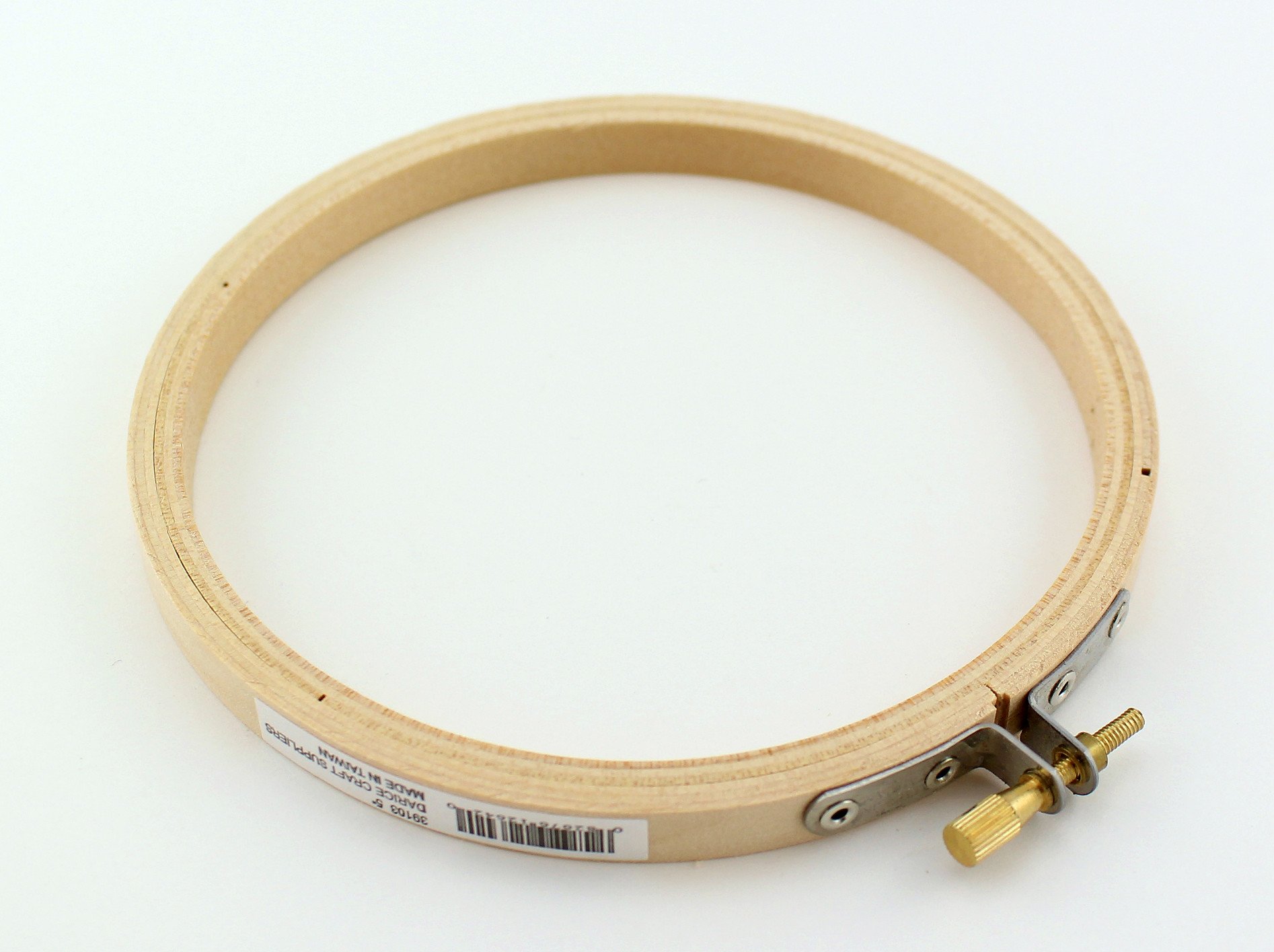 5 inch Round Wooden Embroidery Hoops Bulk Wholesale 12 Pieces New Darice 1