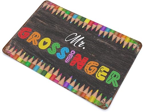 Miniatura 5 de Cartel de lata de metal para el regreso a clases, letrero para el primer día de escuela, letrero de regreso a clases, pizarra para el primer día de