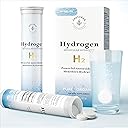 Molecular Hydrogen Water Tablets with Magnesium - 8 PPM Molecular Hydrogen Tablet for Drinking Water Rich in Antioxidants, Supports Cellular Health, Recovery & Cognitive Function | 60 Tablets