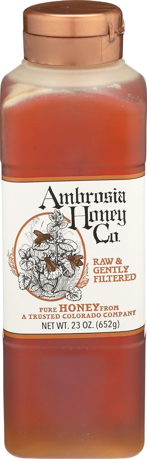 Ambrosia Pure Raw Honey by Ambrosia Honey Co., 23 Ounce