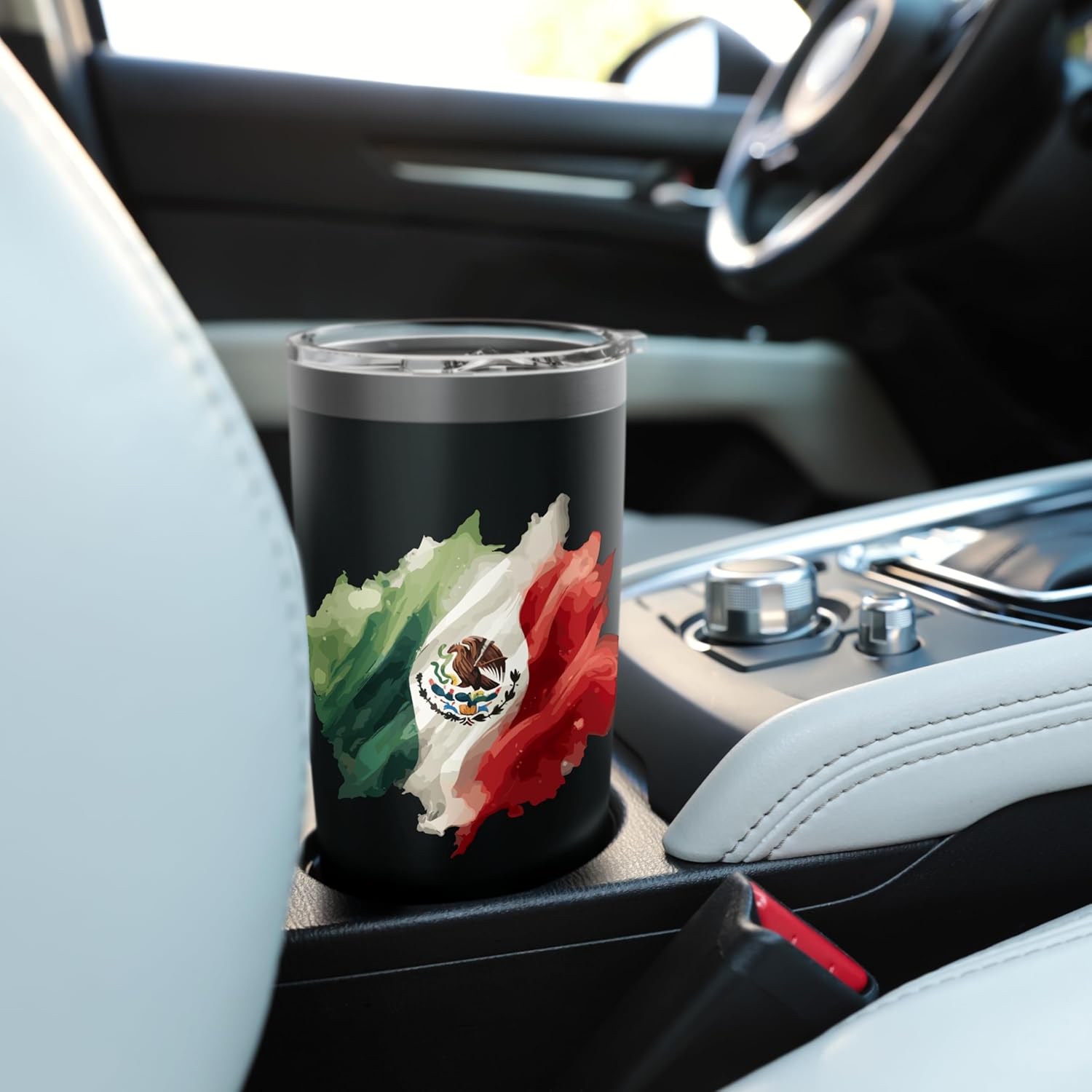 Mexico Flag Mexican Stainless Steel Insulated Tumbler - Image 6