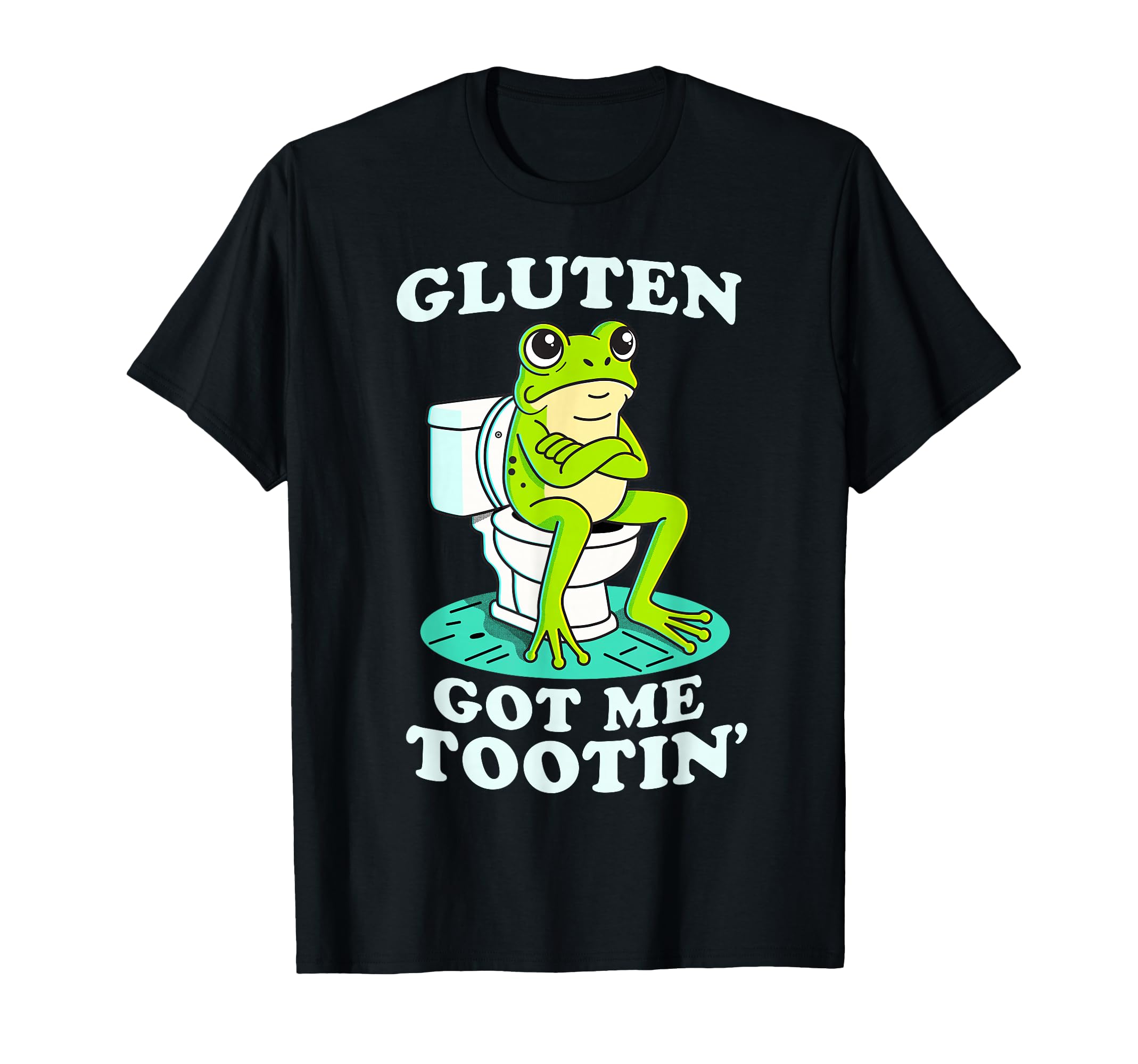 Gluten Free Shirt Gluten Got Me Tootin Gluten Intolerant T-Shirt