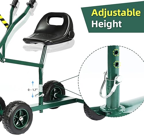 Miniatura 9 de Baby Walker Balance Bike, Wine Red - Perfect Ride-On Toy for 1-Year-Olds, with 4 Wheels, Ideal for Boys and Girls (12-24 Months)