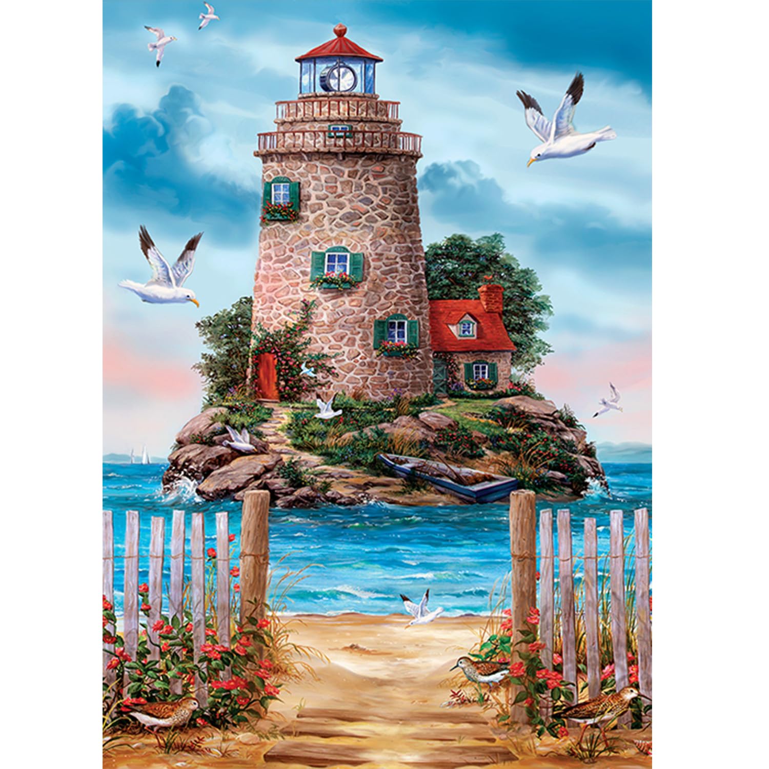 AIRDEA 5D Diamond Art Kits for Adults Round Full Drill Diamond Art Kits,Diamond Art Painting Kits for Beginners Home Wall Art Décor (Brown)