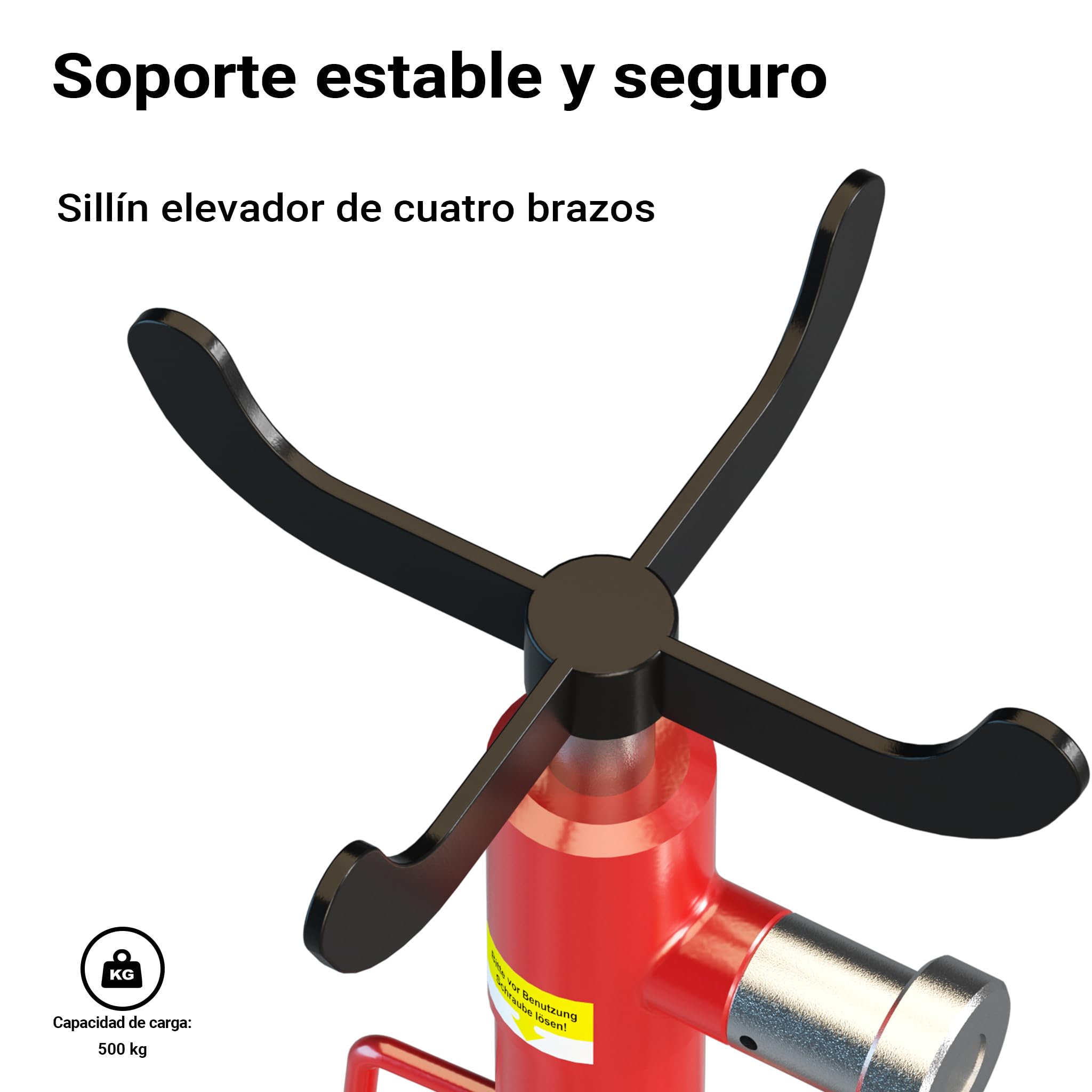 Cric de foso para caja de cambios, gato hidráulico, dispositivo de elevación de motor 500kg