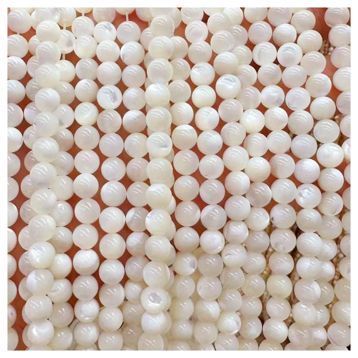 Perles de coquillage 2mm naturelles pour réussir vos micro-tissages sans blocage