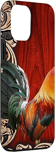 Vista 69 de Funda para iPhone 13 Pro Max Rooster wood - ROOSTER-PC
