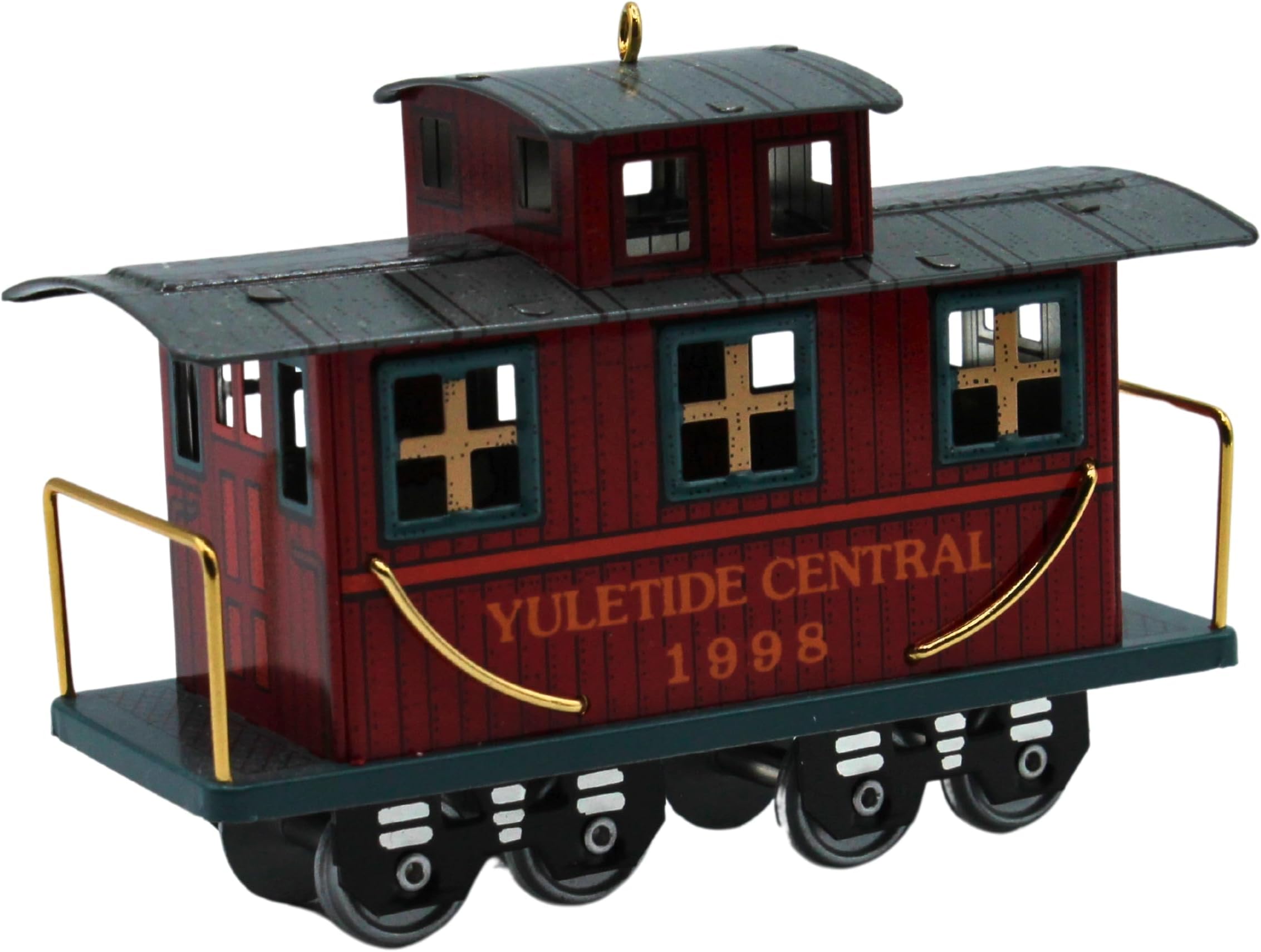 Yuletide Centralシリーズ1998年ホールマークオーナメントのCaboose 5th