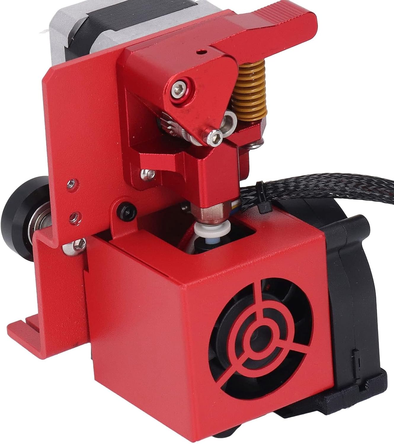 3D Printer Extruder Kit, 24V 3D Printer Extruder Kit 1.75mm Input Filament Diameter 0.4mm Output Diameter Short, 3D Extruders