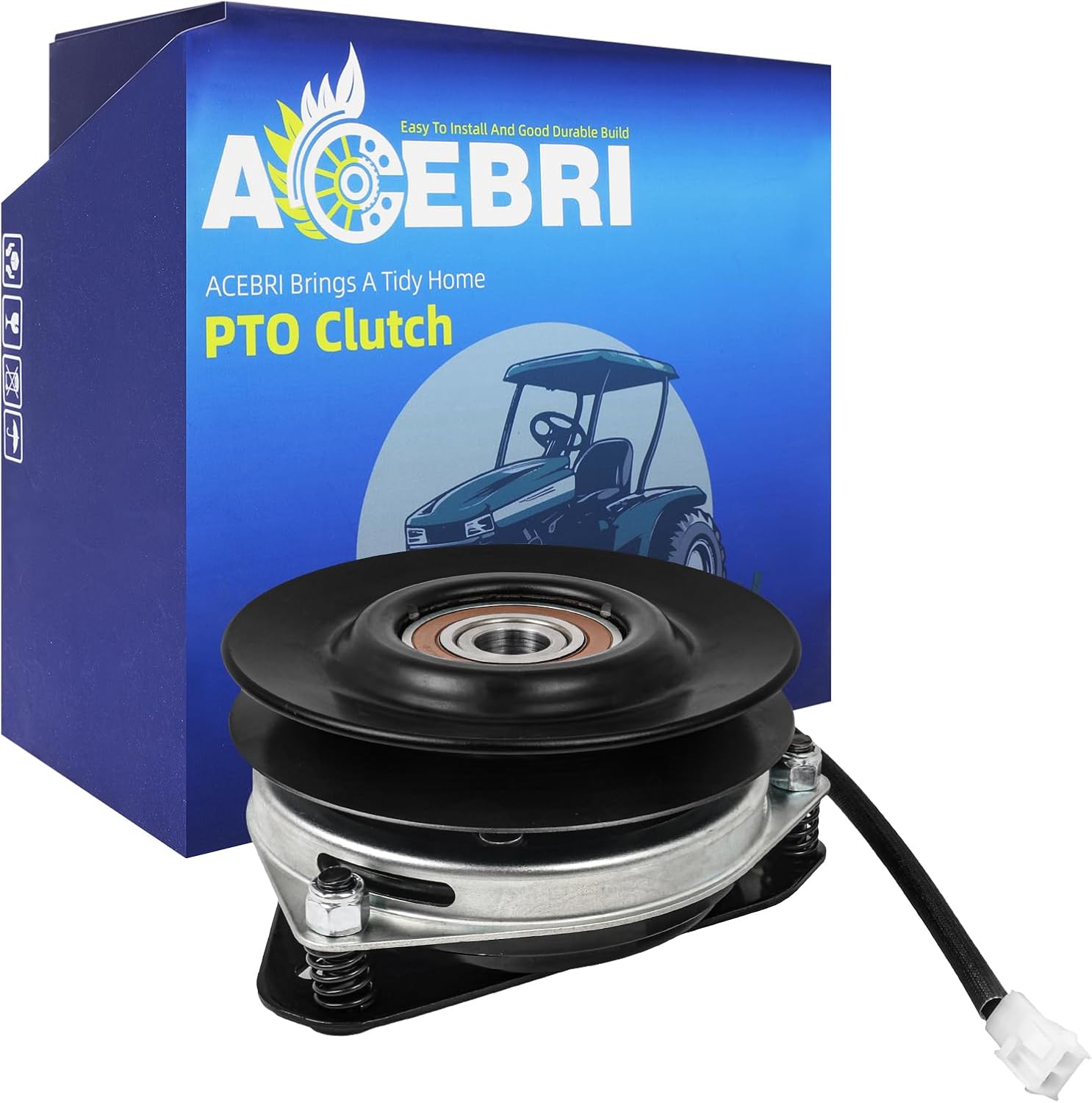 PTO Clutch Fit for Husqvarna for Craftsman: 179334 400008 414336 532179334 532400008 532414336, rz4623 YTH2146, YTH2148, YTH2248, YTH2348, YTH24V48, YTH23V48, YTH2454, YTH2546, YTH2548 Clutch