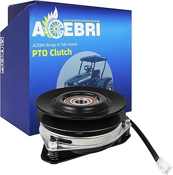 ACEBRI PTO Clutch Fit for Husqvarna for Craftsman 179334 400008 414336 532179334 532400008 532414336, rz4623 YTH2146, YTH2148, YTH2248, YTH2348, YTH24V48, YTH23V48, YTH2454, YTH2546, YTH2548 Clutch